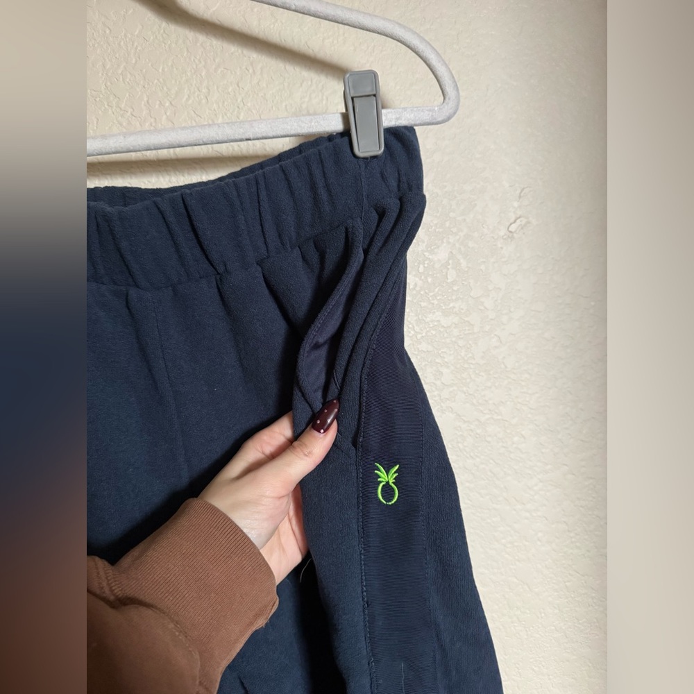 Dudley Stephens Fleece Jay Joggers Size‎ Large in Navy Blue - Picture 6 of 11